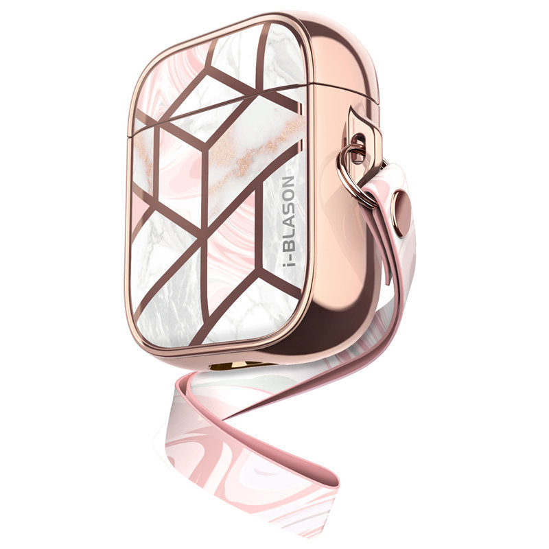 KTX-719571 Stylish Marble Case for AirPods 1st and 2nd Generation - Various Colors Available