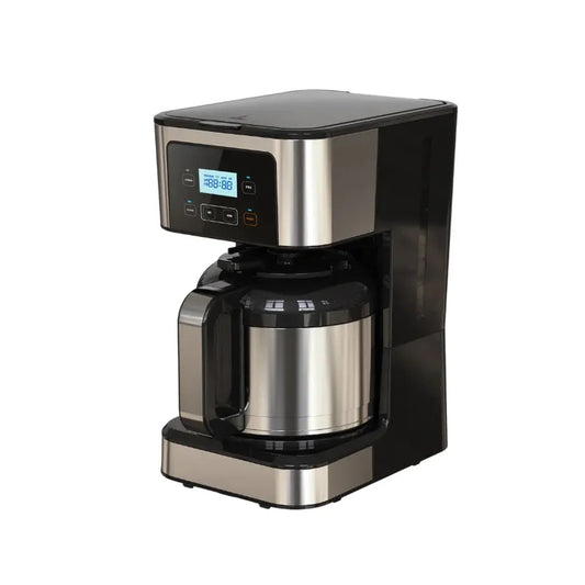 KTX-589203 Automatic Touch Panel Drip Coffee Maker with Thermal Jar and LED Display Screen