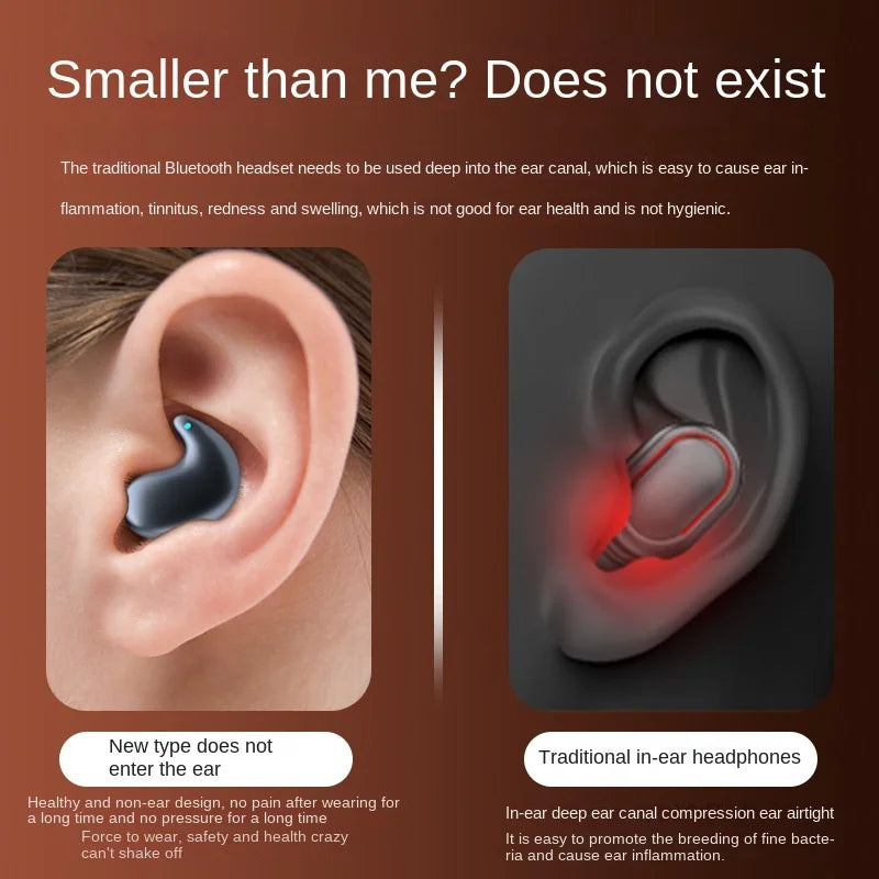 KTX-542355 YYK-790 Wireless Bluetooth In-Ear Headset with Comfortable Side Sleep Design and Dual Noise Cancelling Technology