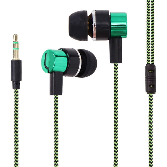 KTX-099731 Wired Electroplated In-Ear Headphones with 3.5mm Connector - Universal Compatibility, Eco-Friendly Silicone, Available in Multiple Colors
