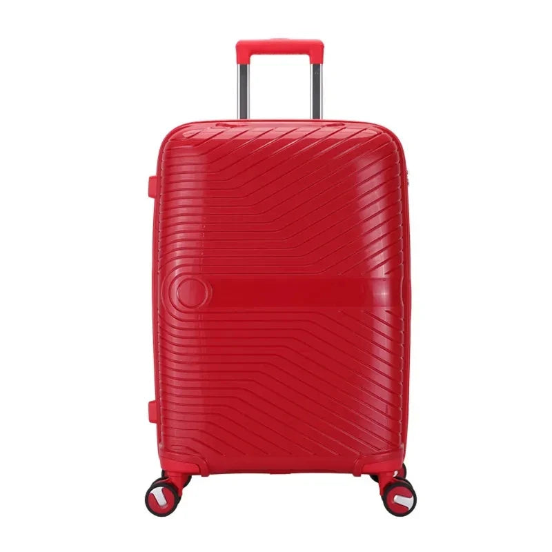 KTX-227411 PP Luggage Set - 3 Waterproof Hard Shell Travel Suitcases in 20'', 24'', and 28'' Sizes