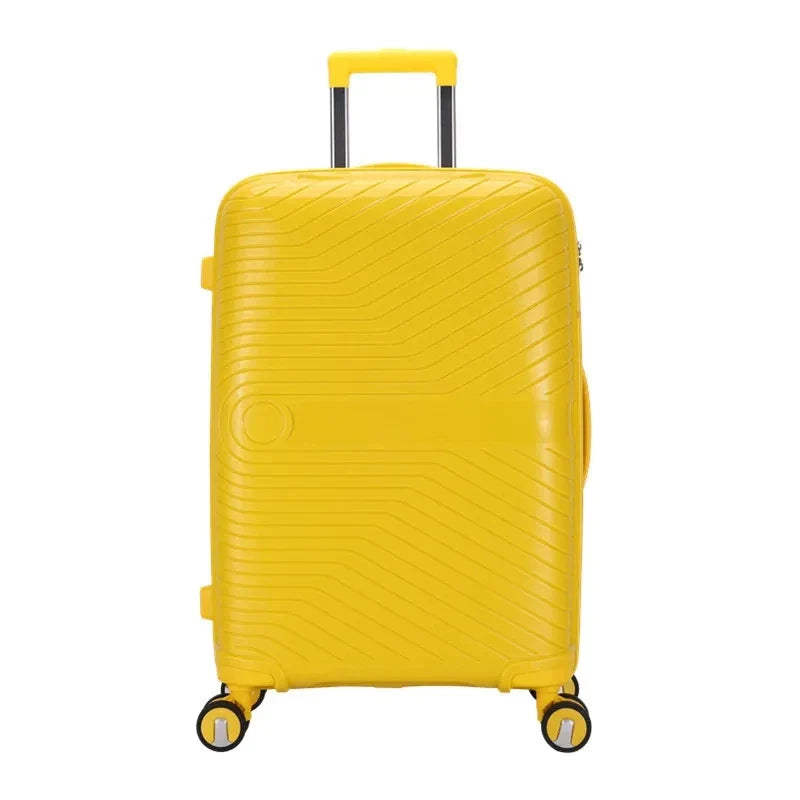 KTX-227411 PP Luggage Set - 3 Waterproof Hard Shell Travel Suitcases in 20'', 24'', and 28'' Sizes