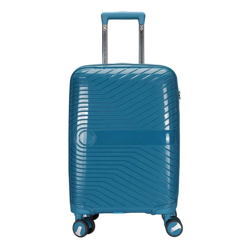 KTX-227411 PP Luggage Set - 3 Waterproof Hard Shell Travel Suitcases in 20'', 24'', and 28'' Sizes
