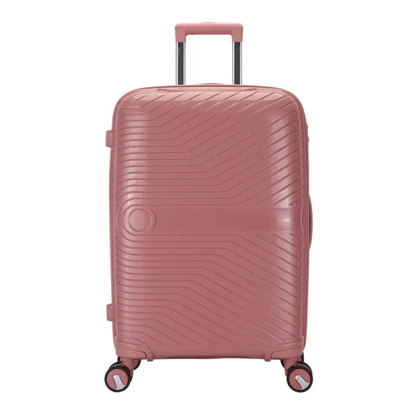 KTX-227411 PP Luggage Set - 3 Waterproof Hard Shell Travel Suitcases in 20'', 24'', and 28'' Sizes