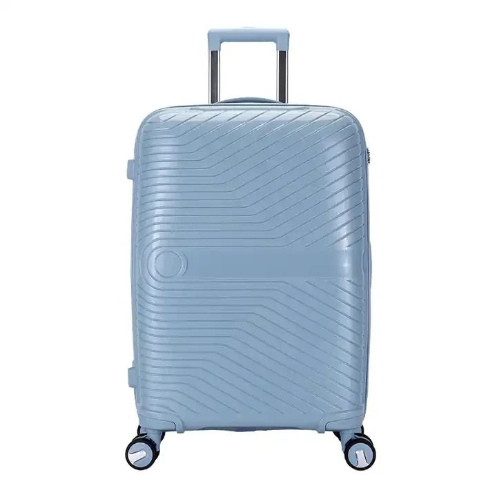 KTX-227411 PP Luggage Set - 3 Waterproof Hard Shell Travel Suitcases in 20'', 24'', and 28'' Sizes
