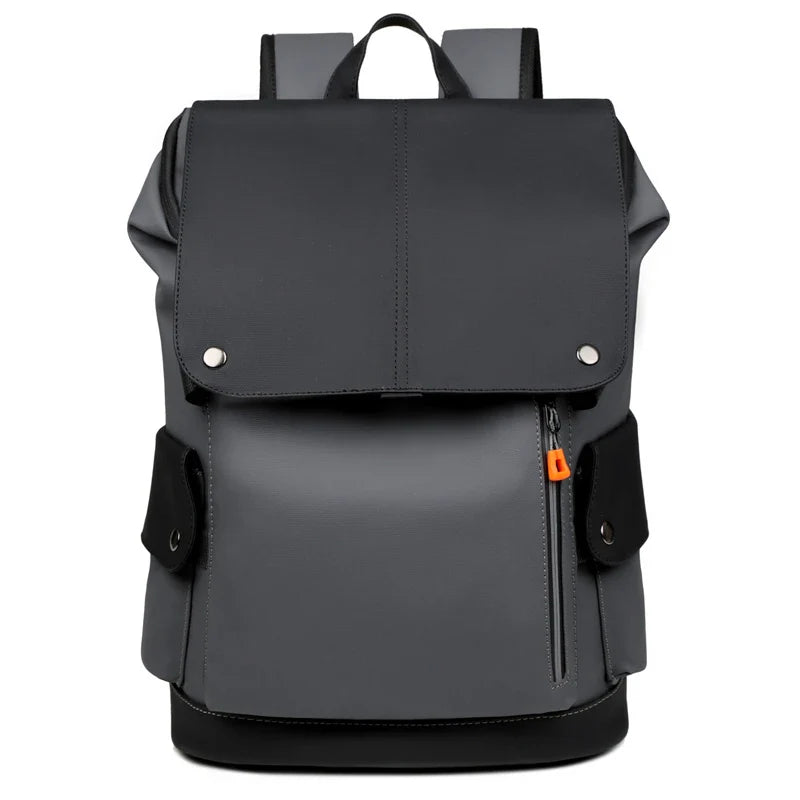 KTX-060947 Luxury Waterproof Laptop Backpack with Breathable Shoulder Straps and USB Charging Port