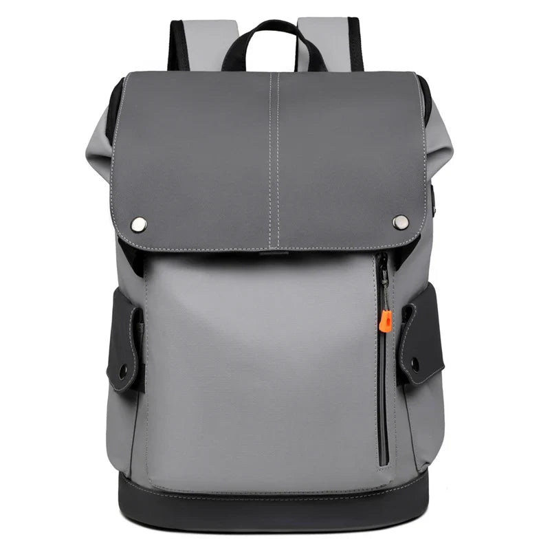 KTX-060947 Luxury Waterproof Laptop Backpack with Breathable Shoulder Straps and USB Charging Port