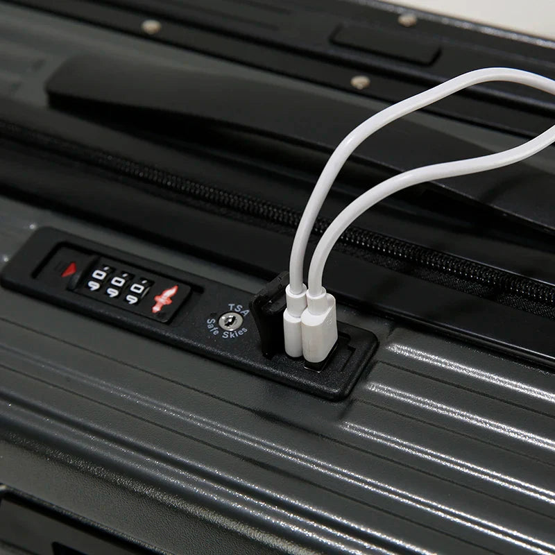 KTX-864659 Soft Shell Carry-On Suitcase with Open Top and Laptop Compartment for Travelling