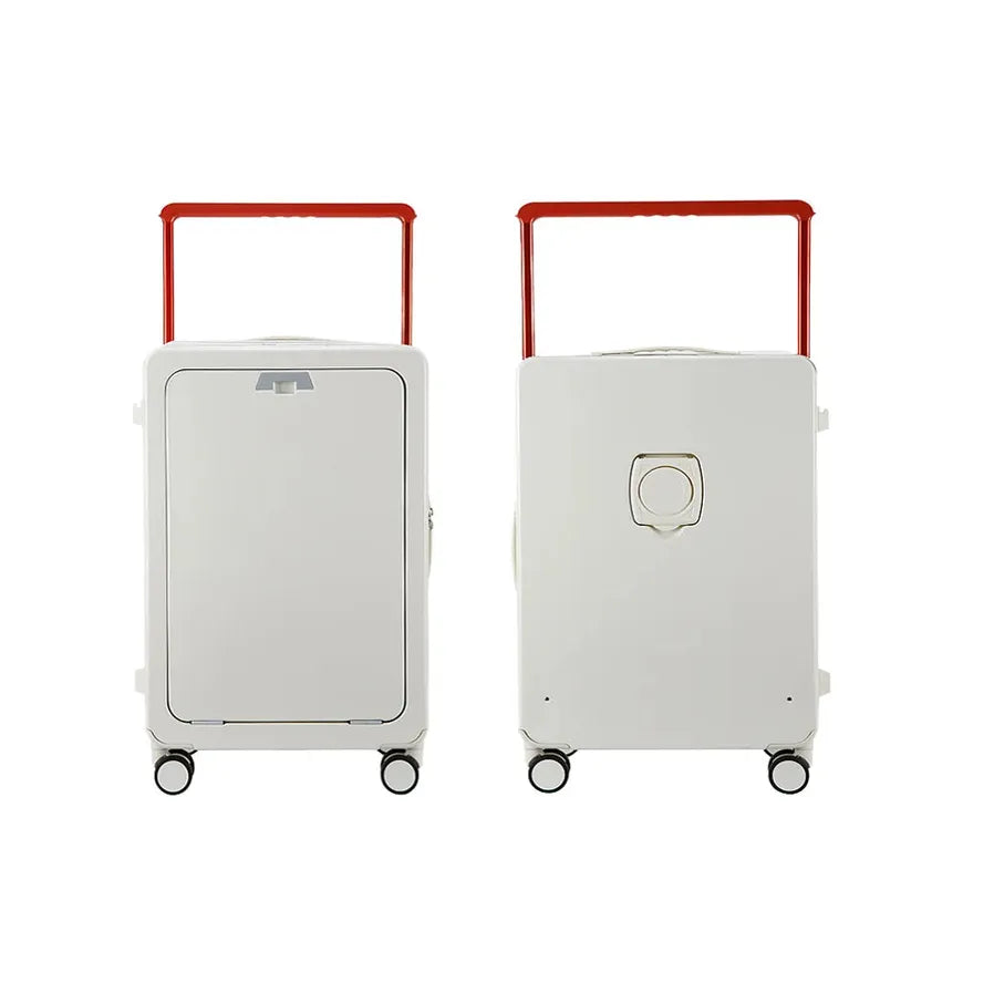 KTX-864659 Soft Shell Carry-On Suitcase with Open Top and Laptop Compartment for Travelling