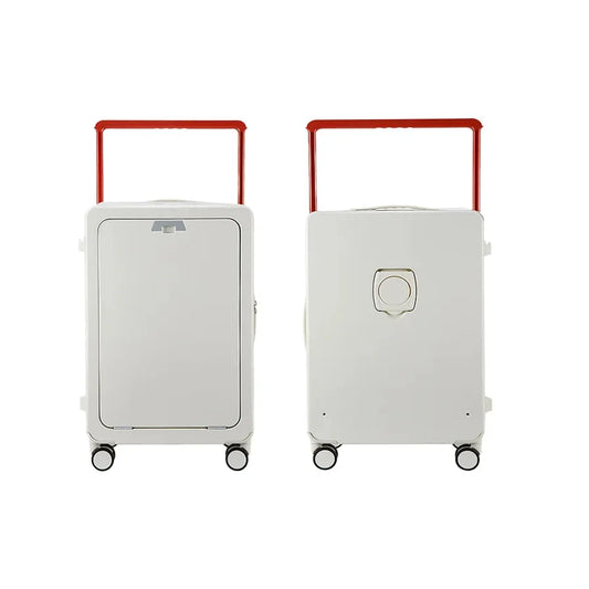 KTX-864659 Soft Shell Carry-On Suitcase with Open Top and Laptop Compartment for Travelling