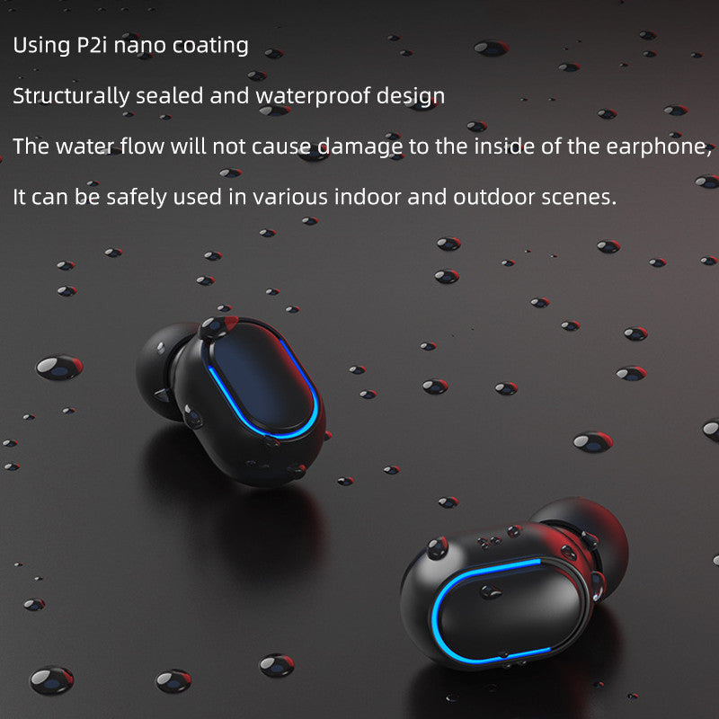 KTX-394195 Wireless Bluetooth TWS Headset with Charging Case and Long Battery Life