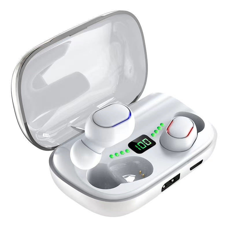 KTX-394195 Wireless Bluetooth TWS Headset with Charging Case and Long Battery Life