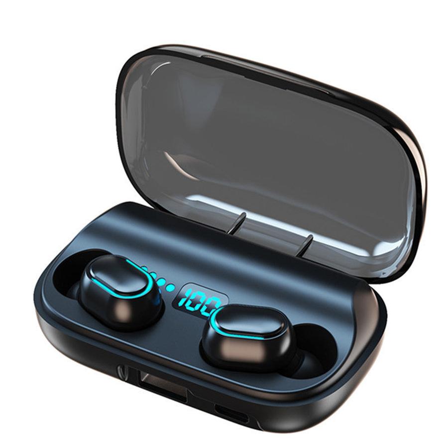 KTX-394195 Wireless Bluetooth TWS Headset with Charging Case and Long Battery Life