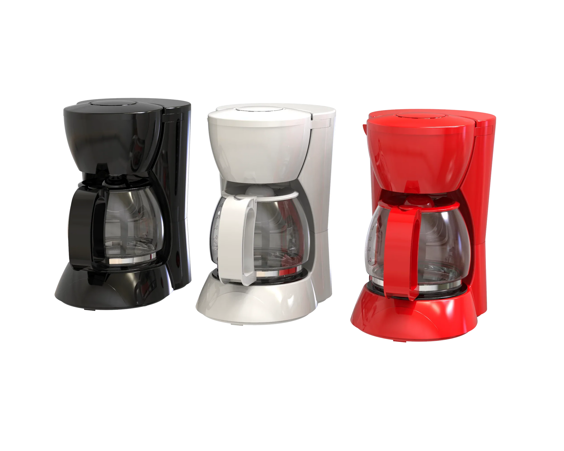 KTX-460435 Automatic Electric Drip Coffee Maker with Customisable Colour - 5-Cup Capacity, 650W