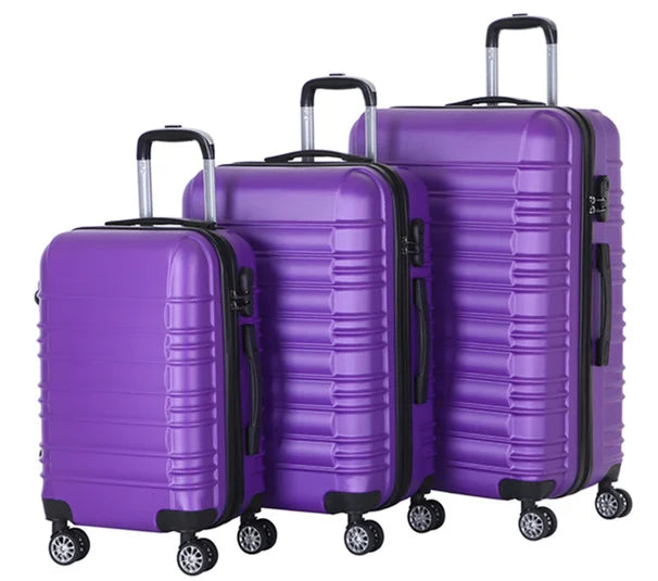 KTX-060115 4-Piece Universal Trolley Suitcase Set with 12/20/24/28 Inch Wheels for Travel