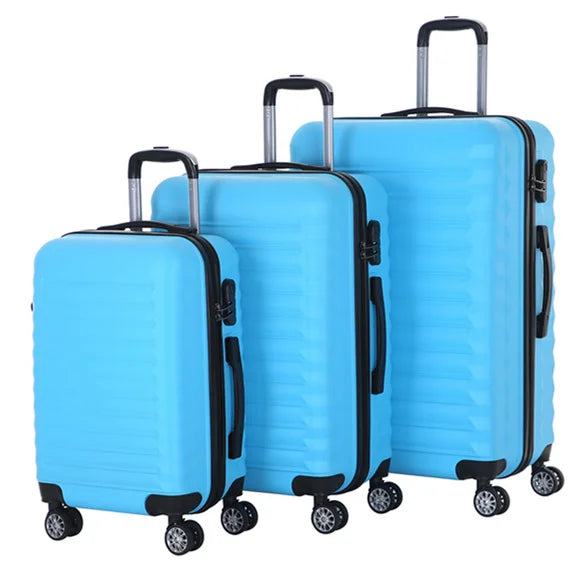 KTX-060115 4-Piece Universal Trolley Suitcase Set with 12/20/24/28 Inch Wheels for Travel