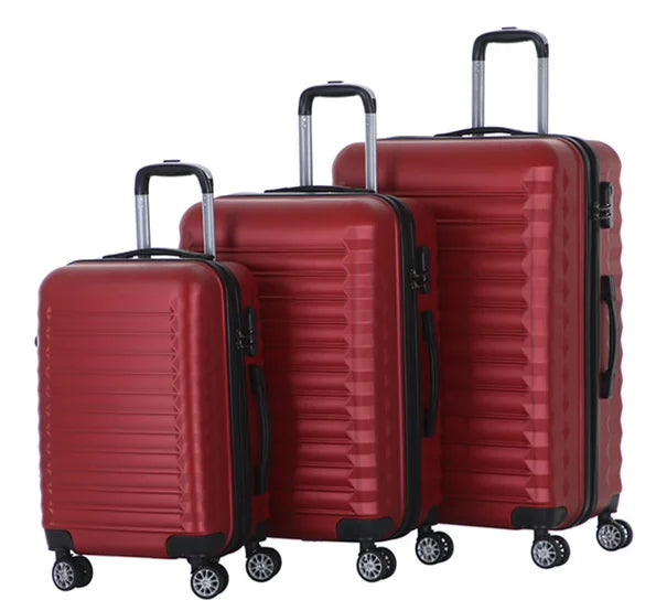 KTX-060115 4-Piece Universal Trolley Suitcase Set with 12/20/24/28 Inch Wheels for Travel