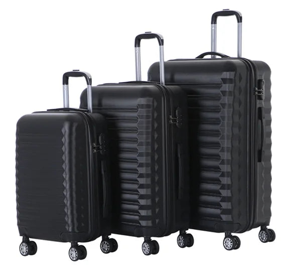 KTX-060115 4-Piece Universal Trolley Suitcase Set with 12/20/24/28 Inch Wheels for Travel