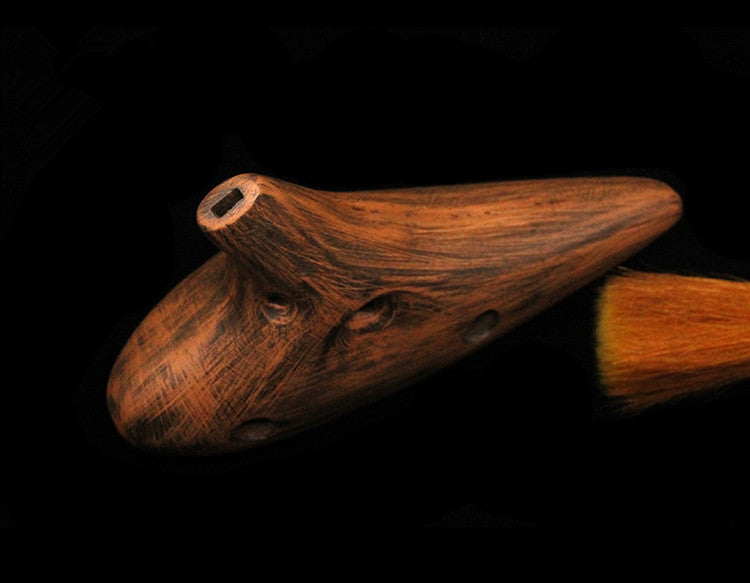 KTX-813651 Elegant Retro Ocarina with Bass Playing Feature