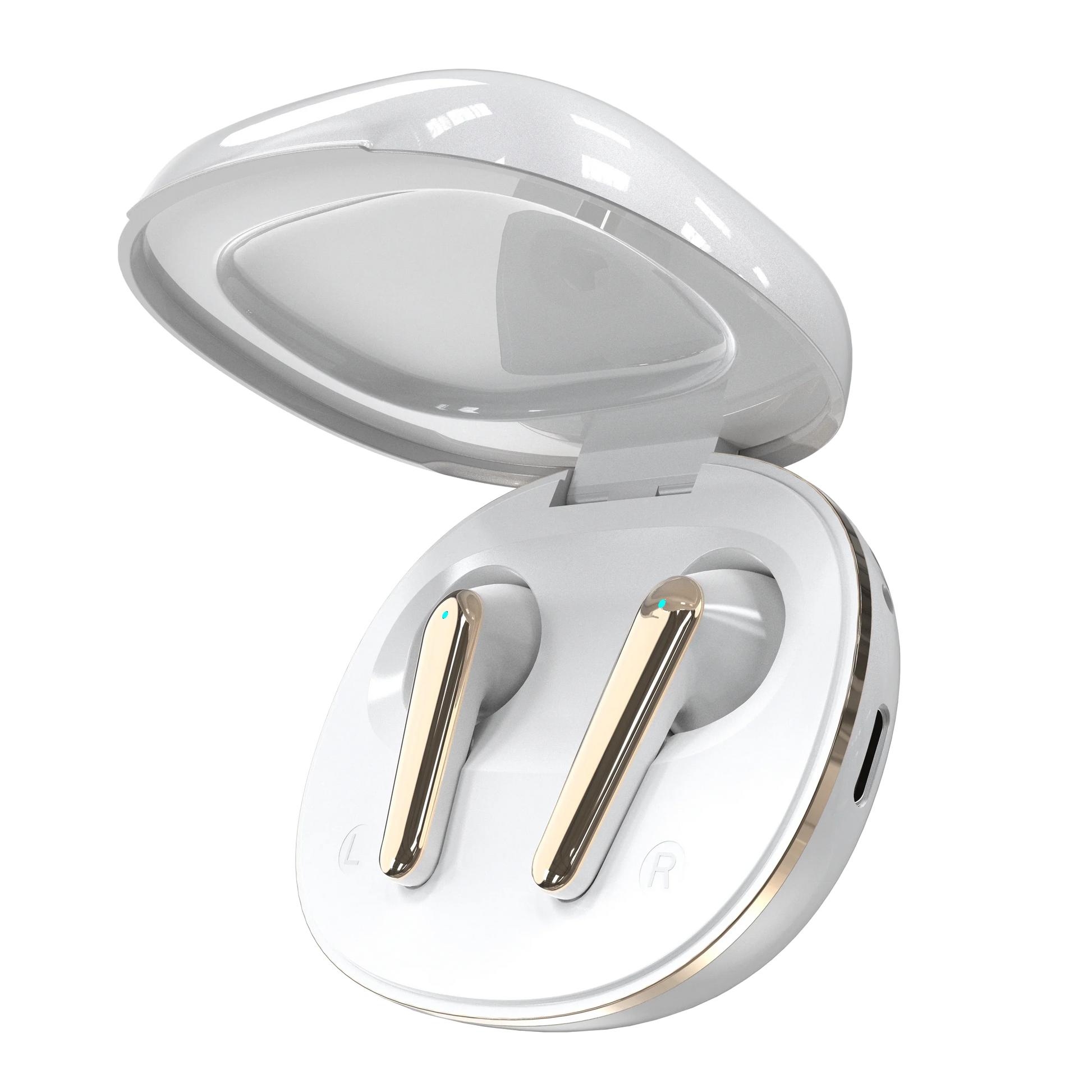 KTX-346899 True Wireless In-Ear Sport Earbuds with LED Touch Screen and Digital Battery Indicator, JL Chipset for Gaming and Travel