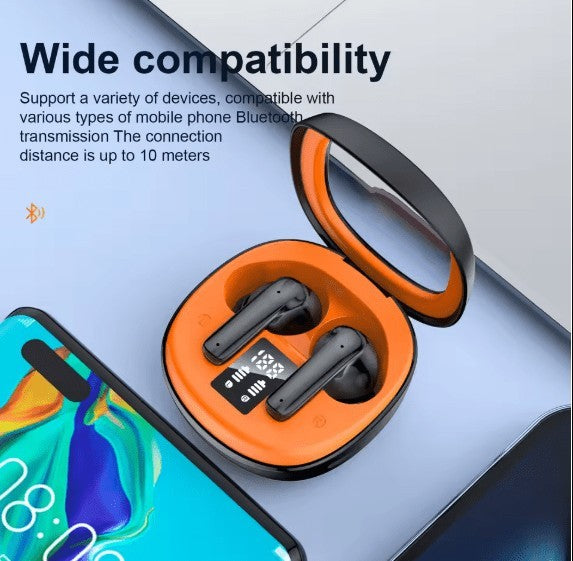 KTX-142547 Wave Wireless Earbuds with Noise Isolation and Ergonomic Fit for All-Day Comfort