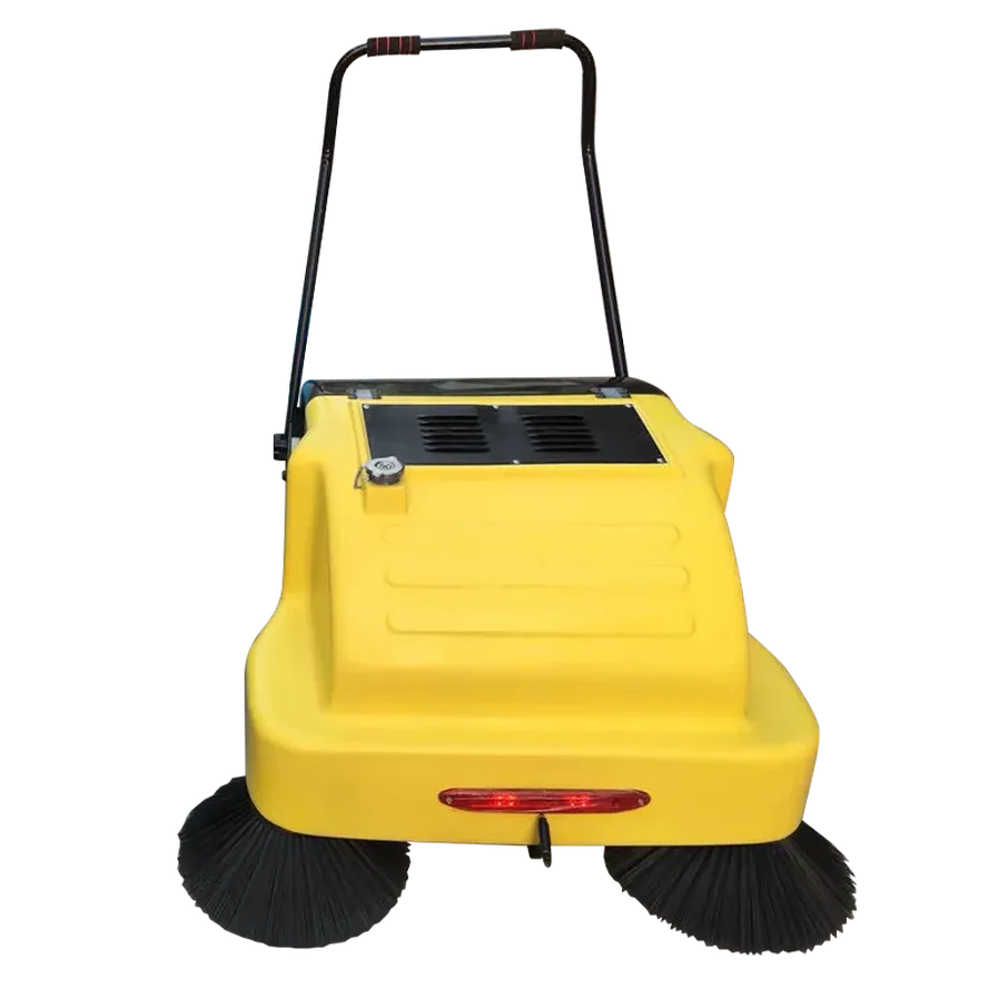KTX-470483 Electric Hand Push Floor Sweeper for Commercial and Outdoor Use