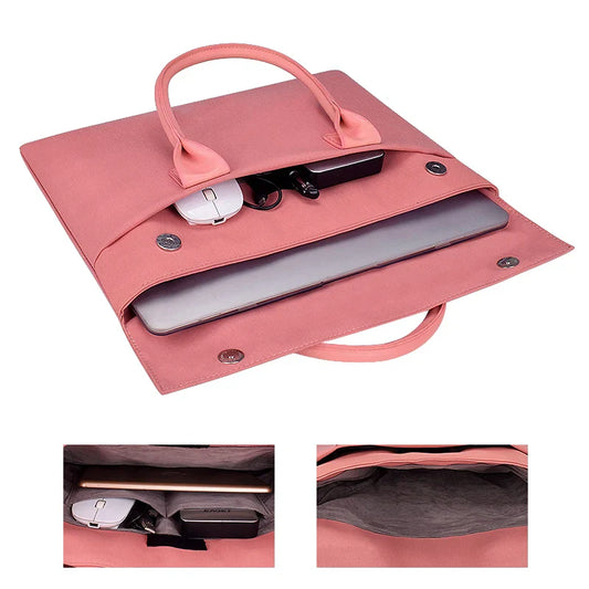 KTX-442131 Waterproof Felt Laptop Bag for 13.3, 14.1, and 15.6 Inch Laptops for Men and Women