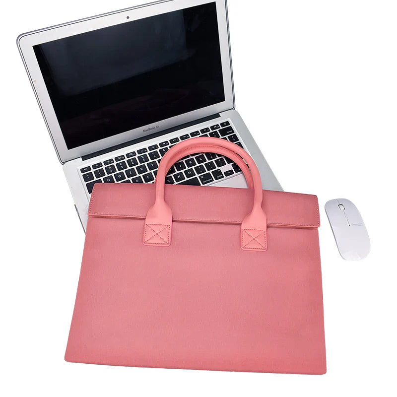 KTX-442131 Waterproof Felt Laptop Bag for 13.3, 14.1, and 15.6 Inch Laptops for Men and Women