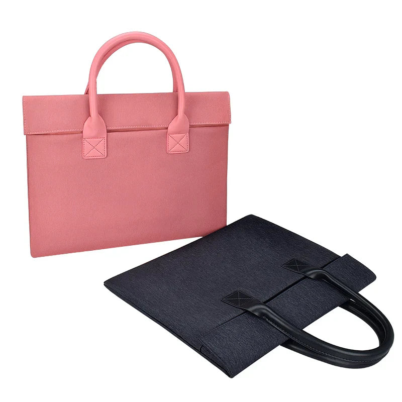 KTX-442131 Waterproof Felt Laptop Bag for 13.3, 14.1, and 15.6 Inch Laptops for Men and Women
