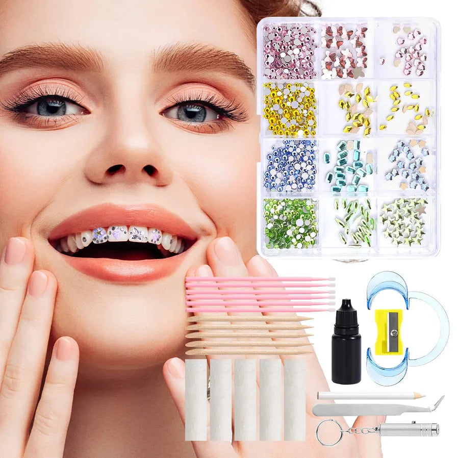 JMT-576778 Gold Tooth Gem Kit for Professional Tooth Decoration