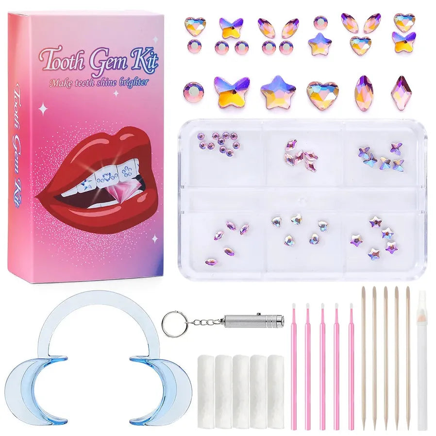 JMT-576778 Gold Tooth Gem Kit for Professional Tooth Decoration