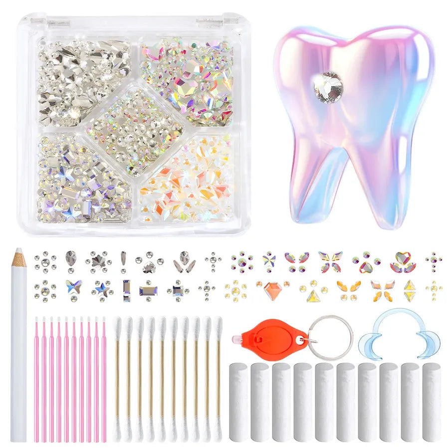 JMT-576778 Gold Tooth Gem Kit for Professional Tooth Decoration