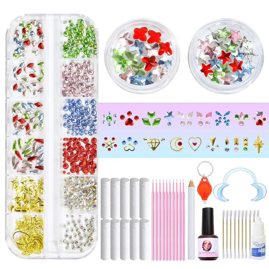 JMT-576778 Gold Tooth Gem Kit for Professional Tooth Decoration