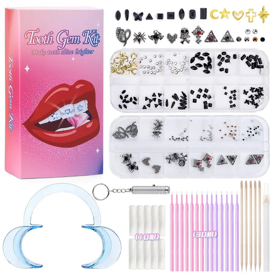 JMT-576778 Gold Tooth Gem Kit for Professional Tooth Decoration