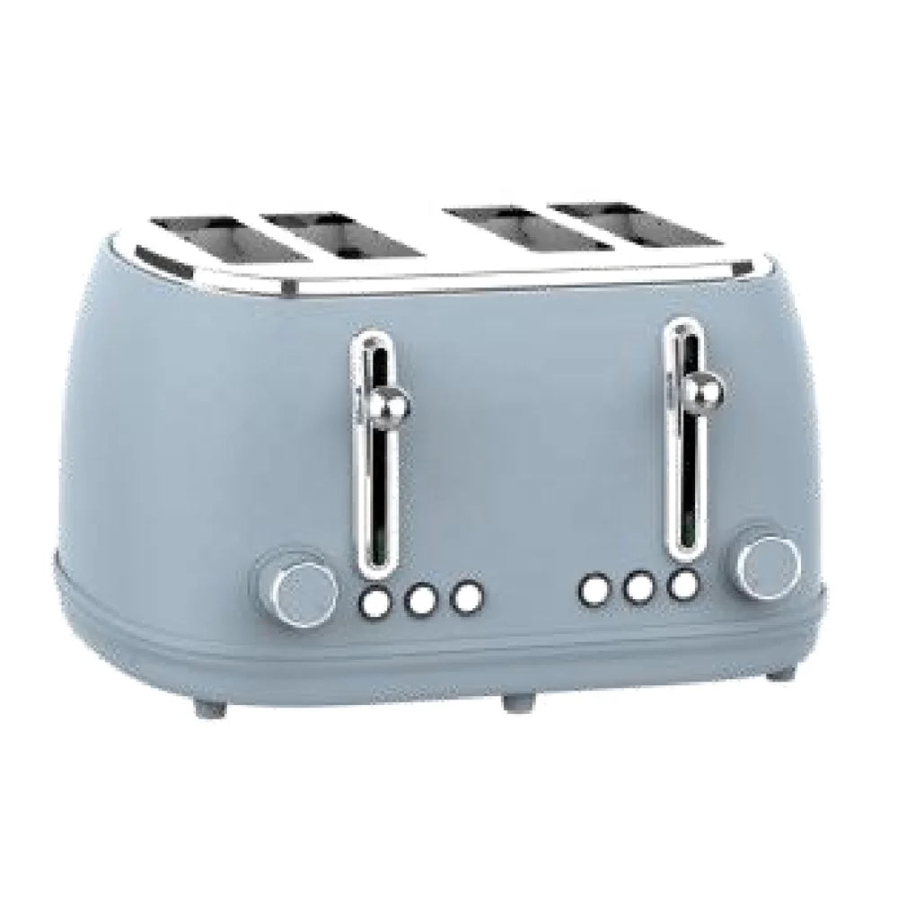 KTX-946515 2-Slice Toaster with Time Watch LED Display and Auto Power Cut Off, Removable Crumb Tray, Black