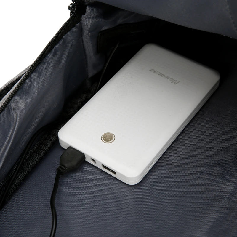 KTX-043987 Waterproof Laptop Backpack with USB Charging Port for Business and Outdoor Use
