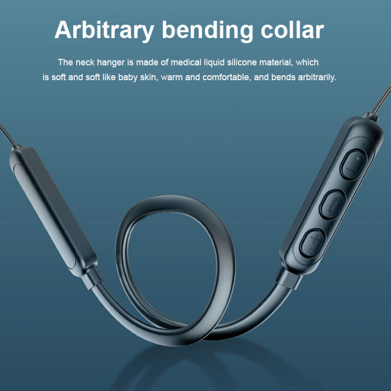 KTX-934291 Bluetooth Neck-Hanging Stereo Headset with Multi-Point Connection and Voice Control