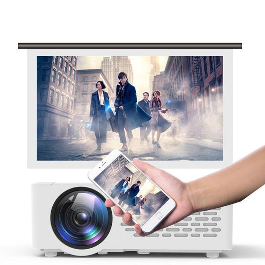 KTX-588307 Mini Portable Smartphone Projector with 1920x1080dpi Picture Quality and WiFi Connectivity