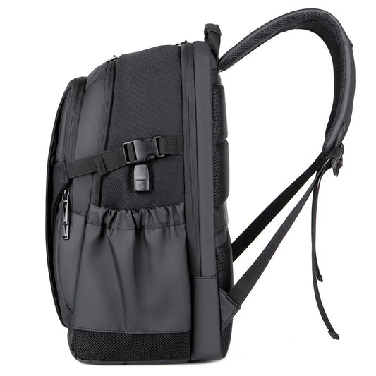 KTX-690451 Spacious 17-Inch Nylon Business Backpack for Students and Professionals