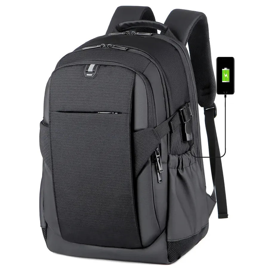 KTX-690451 Spacious 17-Inch Nylon Business Backpack for Students and Professionals