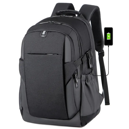 KTX-690451 Spacious 17-Inch Nylon Business Backpack for Students and Professionals