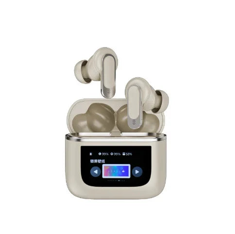 KTX-509587 Wireless Sports Headset with ANC, Long Battery Life, LED Display, Waterproof, Compatible with Android & Apple