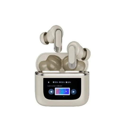 KTX-509587 Wireless Sports Headset with ANC, Long Battery Life, LED Display, Waterproof, Compatible with Android & Apple
