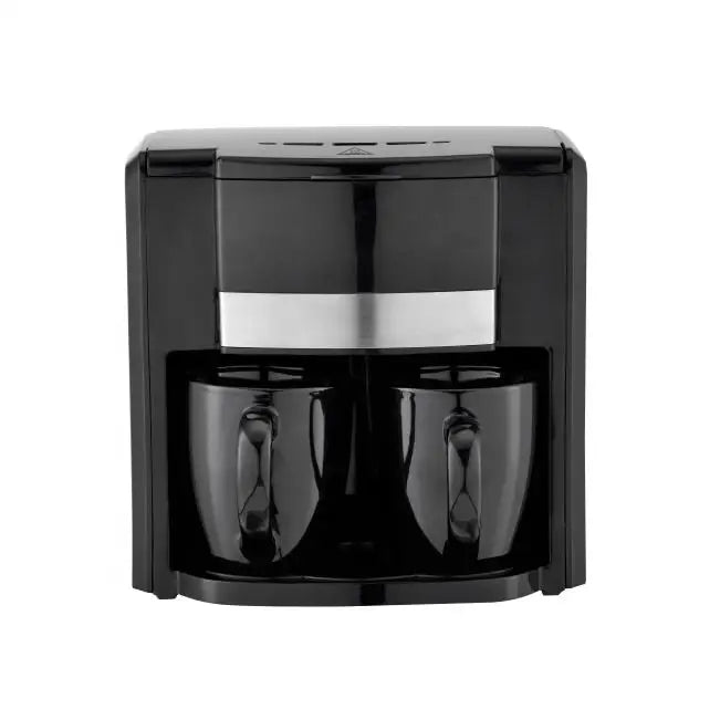 KTX-768851 Portable Stainless Steel Espresso Maker - Compact Moka Pot for Camping and Outdoor Use