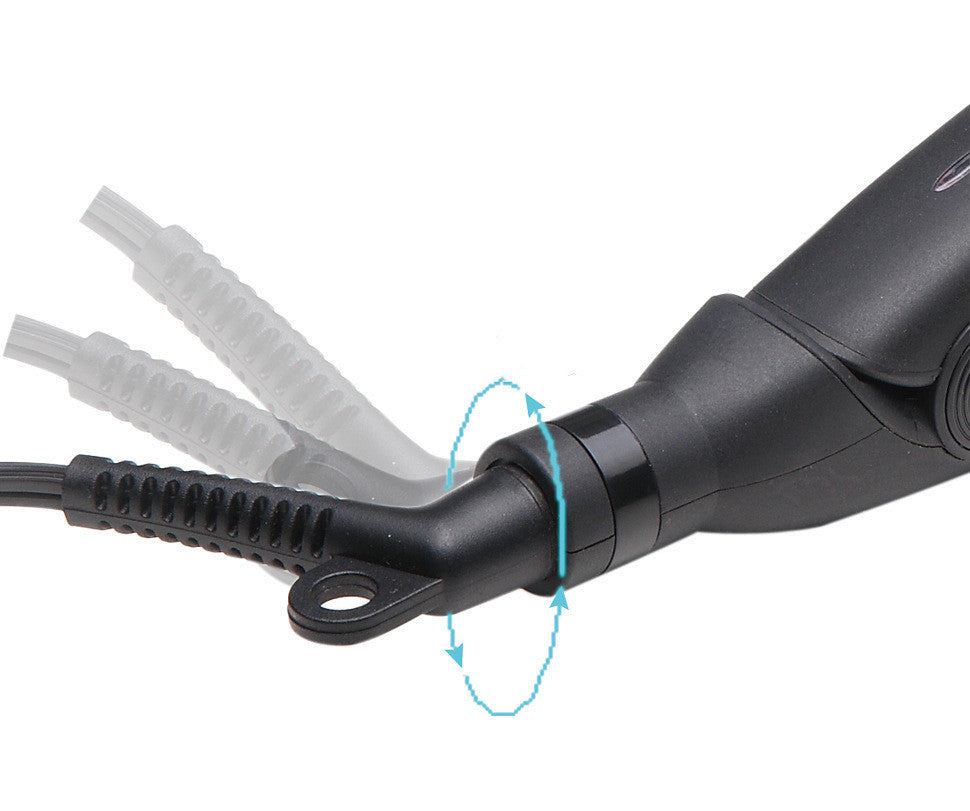 KTX-107731 Dual-Purpose Tourmaline Ceramic Hair Iron for Wet and Dry Styling