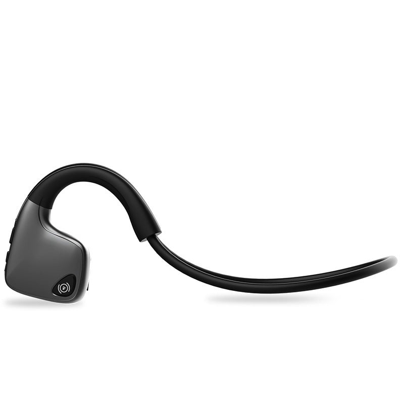 KTX-476691 Bone Conduction Bluetooth Headset with Stereo Sound, Call Function, NFC, and Voice Control - Black and White Options