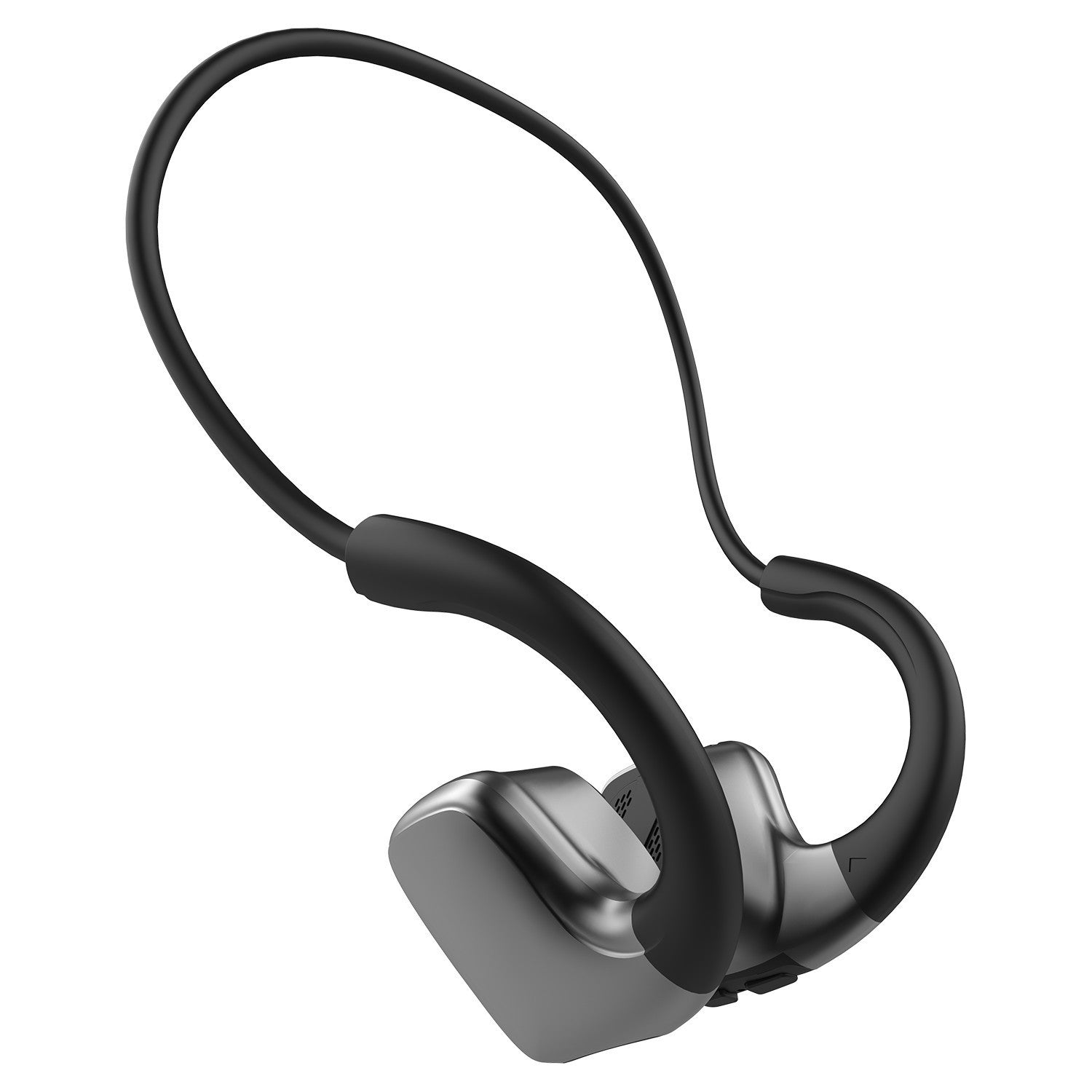 KTX-476691 Bone Conduction Bluetooth Headset with Stereo Sound, Call Function, NFC, and Voice Control - Black and White Options