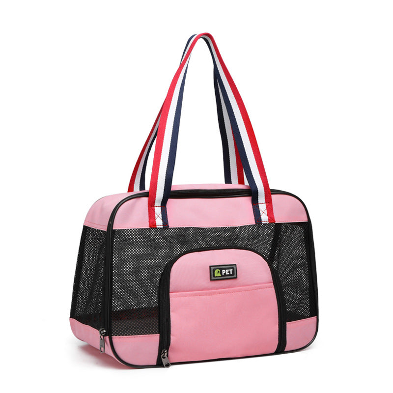 JMT-595914 Breathable Foldable Cat Carrier Bag for Travel and Outdoor Use