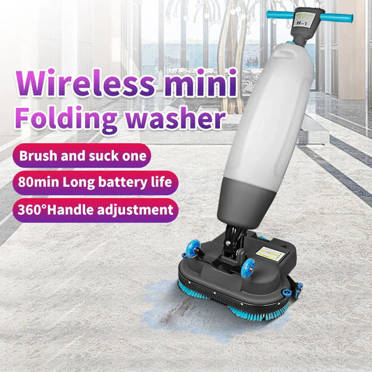 KTX-846739 Lithium Battery Mini Upright Floor Scrubber Dryer with Brushless Motors