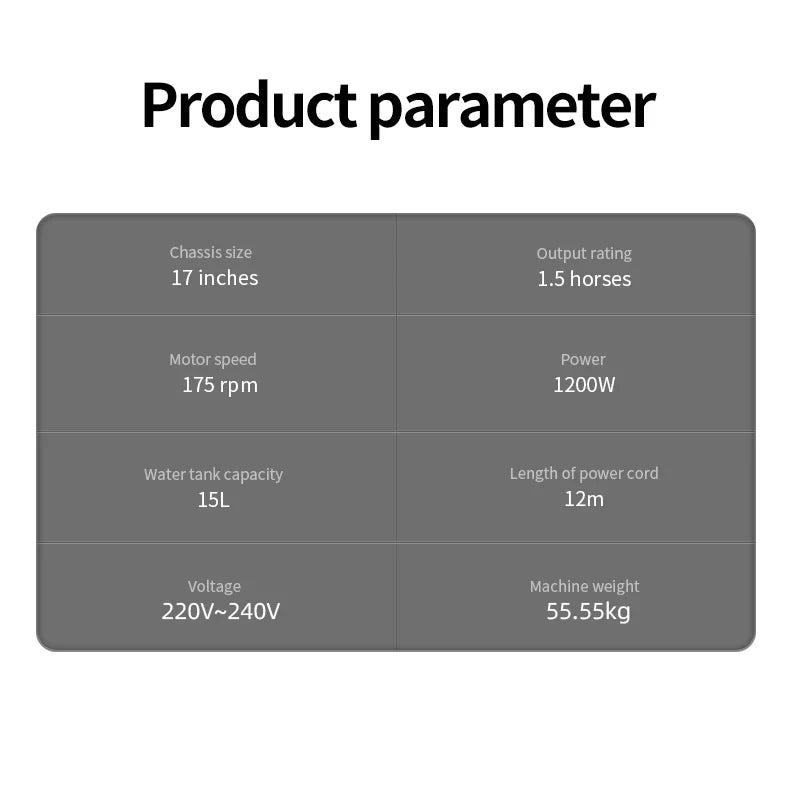 KTX-977811 Hotel Carpet Cleaning Hand-Push Brushing Machine - Multi-Functional Commercial Washer